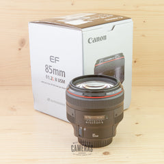 Canon EF 85mm f/1.2 L II Exc Boxed