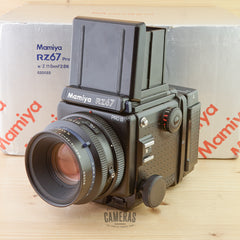 Mamiya RZ67 Pro II w/ 110mm f/2.8 WLF and 120 Back Avg Boxed