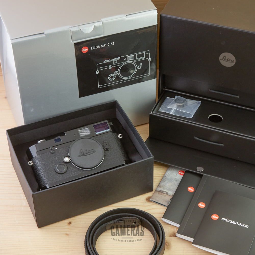 Leica MP 0.72 Black Paint Exc+ Boxed