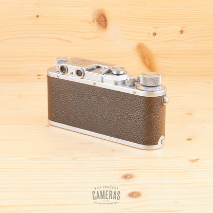 Leica III w/ 5cm f/3.5 Elmar Chrome Exc