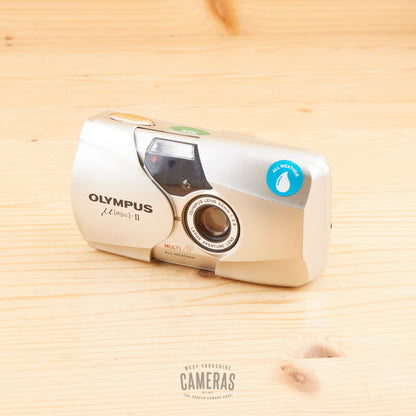 Olympus MJU II QD Champagne Exc Boxed