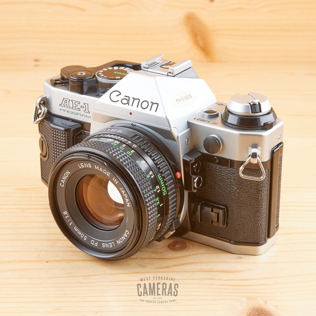 Canon AE-1 Program w/ 50mm f/1.8 Exc - West Yorkshire Cameras