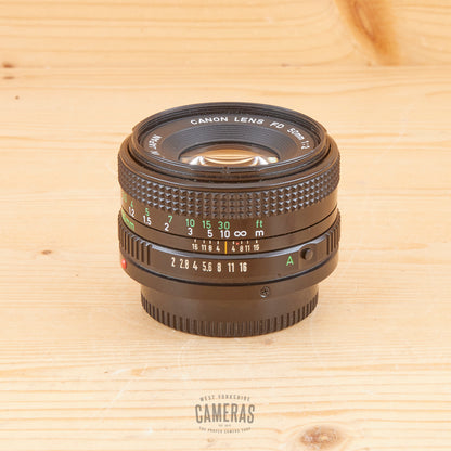 Canon FD 50mm f/2 Exc