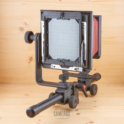 4x5 Cambo Explorer Monorail w/ Staeble-Werk 135mm f/5.5 Doppel-Anastig-Tessaplast Exc