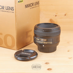 Nikon AF 50mm f/1.8 AF-S G Exc+ Boxed