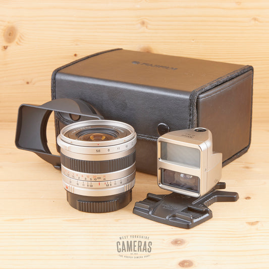Hasselblad XPan fit Fuji 30mm f/5.6 EBC Champagne Exc in Case