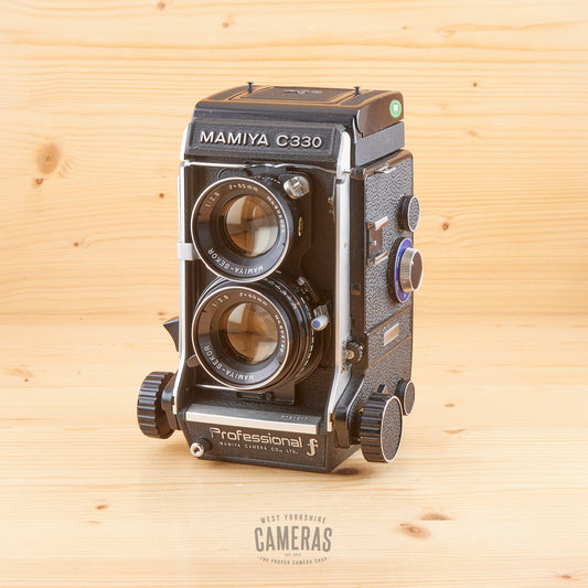 Mamiya C330 w/ 80mm f/2.8 Blue Dot Exc