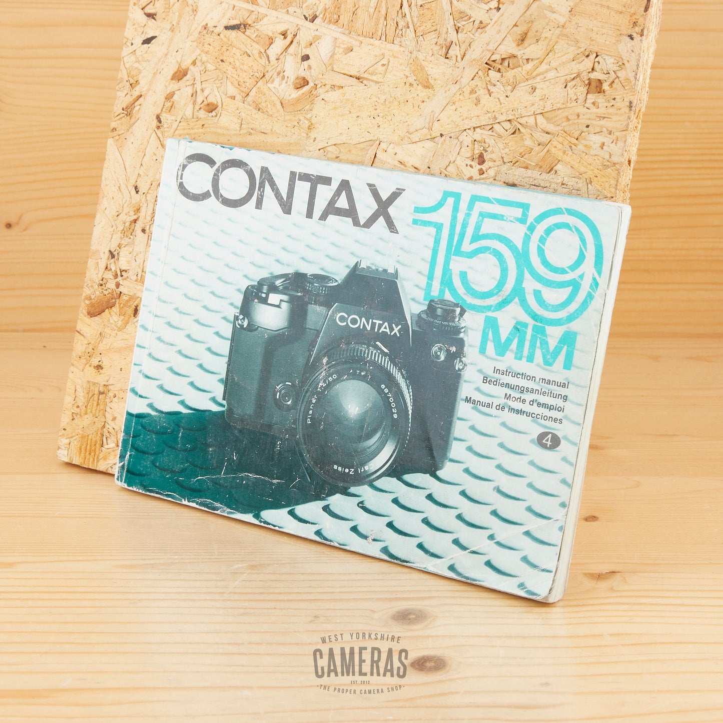 Contax 159MM Manual Exc