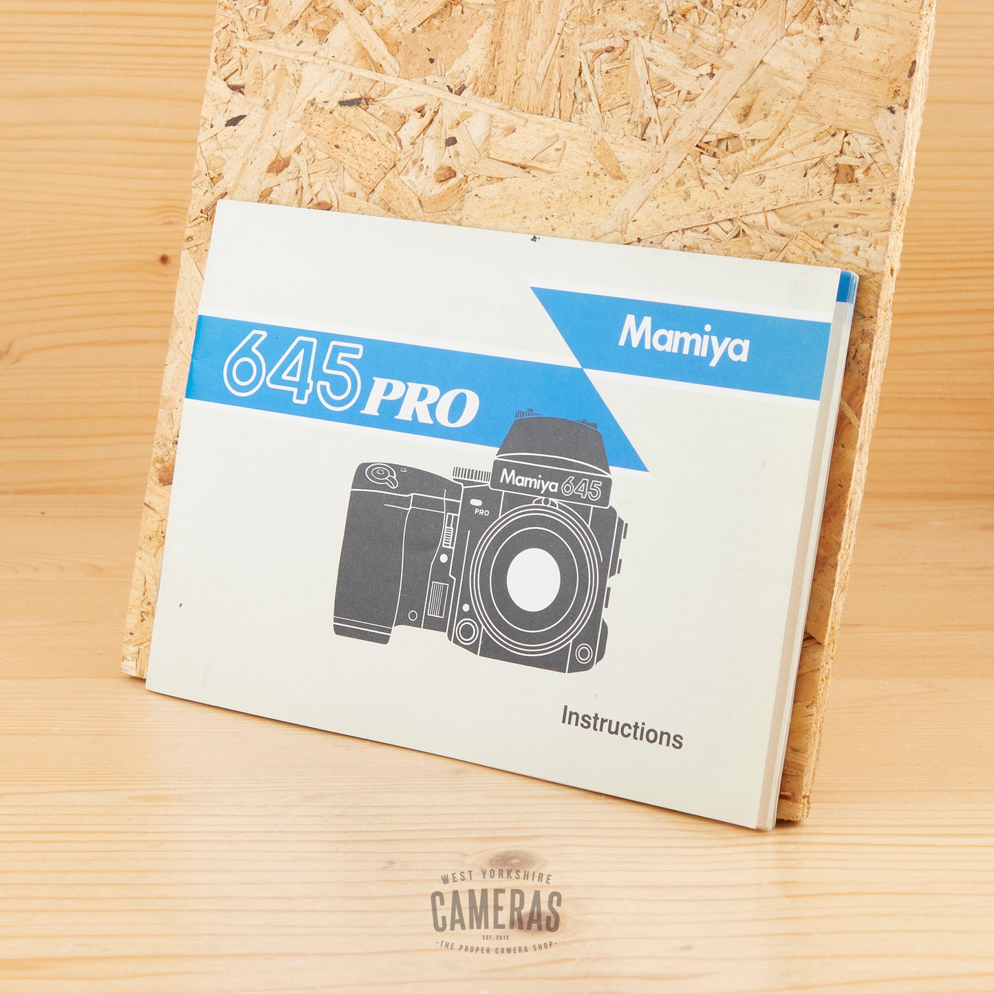 Mamiya 645 Pro Manual Exc