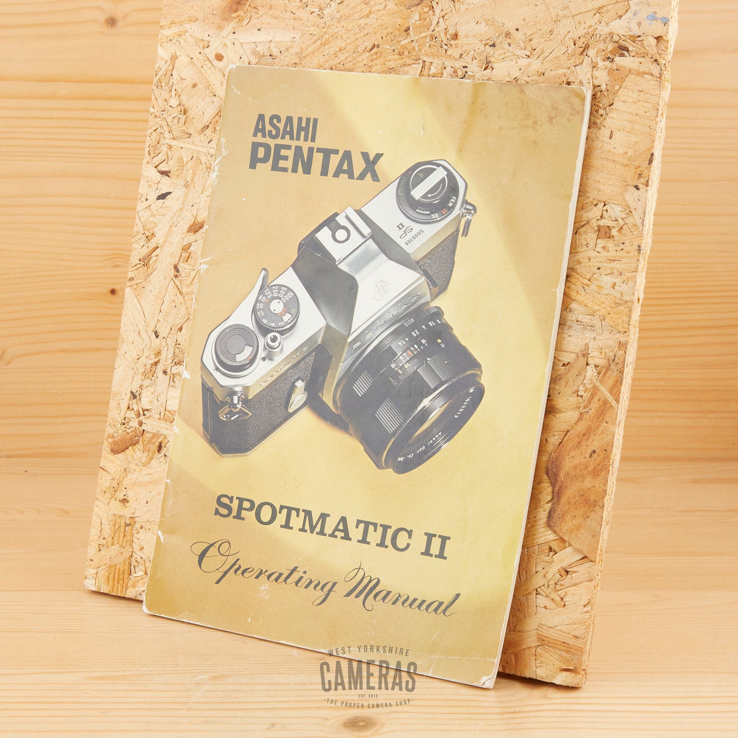 Asahi Pentax Spotmatic II Manual Exc