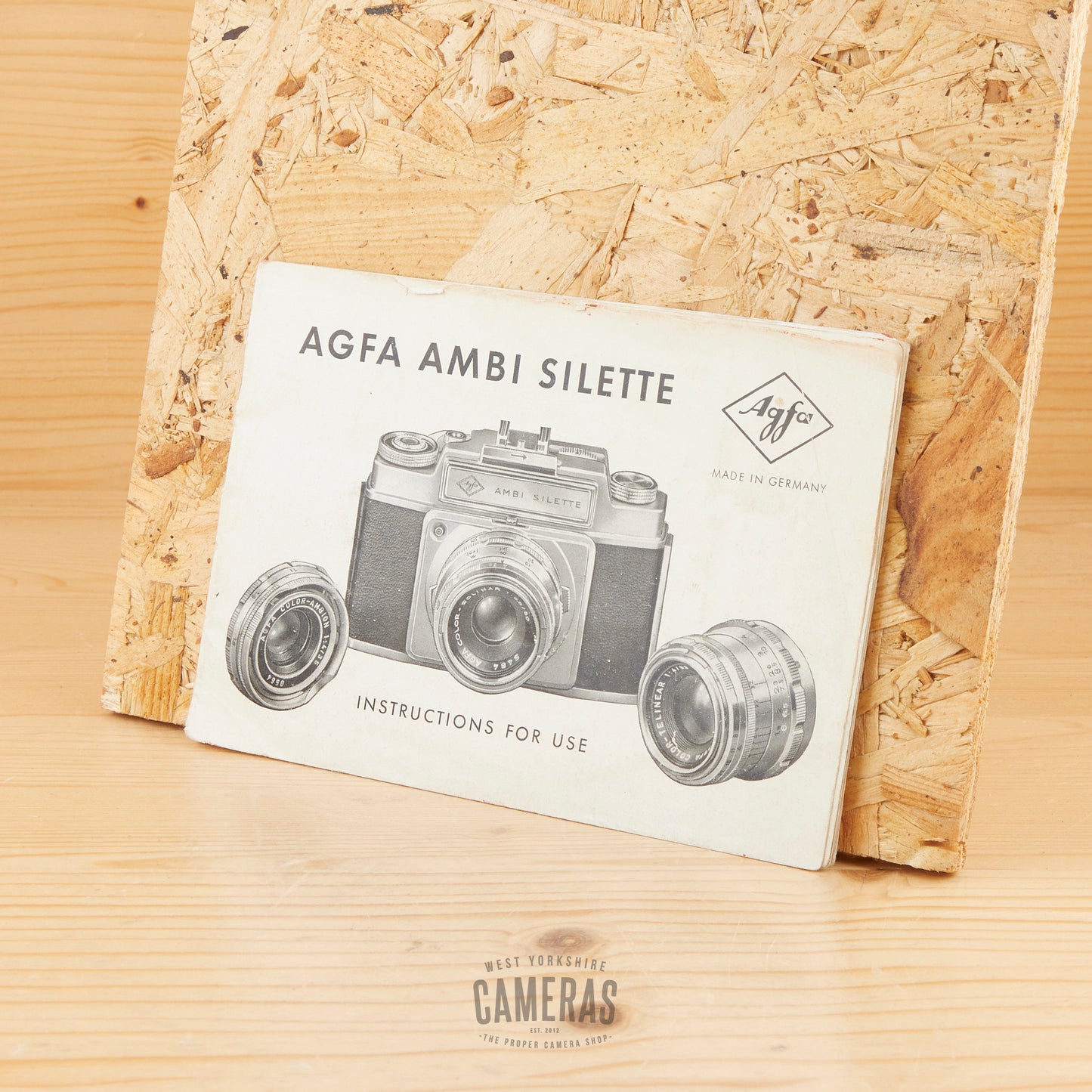 Agfa Ambi Silette Manual Exc