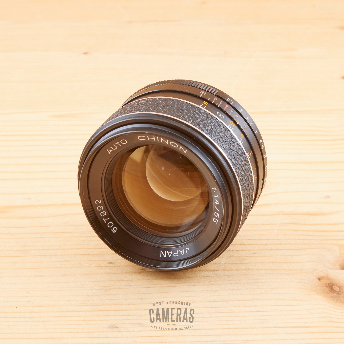 M42 fit Chinon 55mm f/1.4 Auto-Chinon Avg