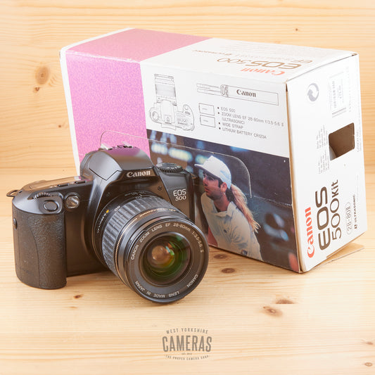 Canon EOS 500 w/ 28-80mm f/3.5-5.6 Exc Boxed