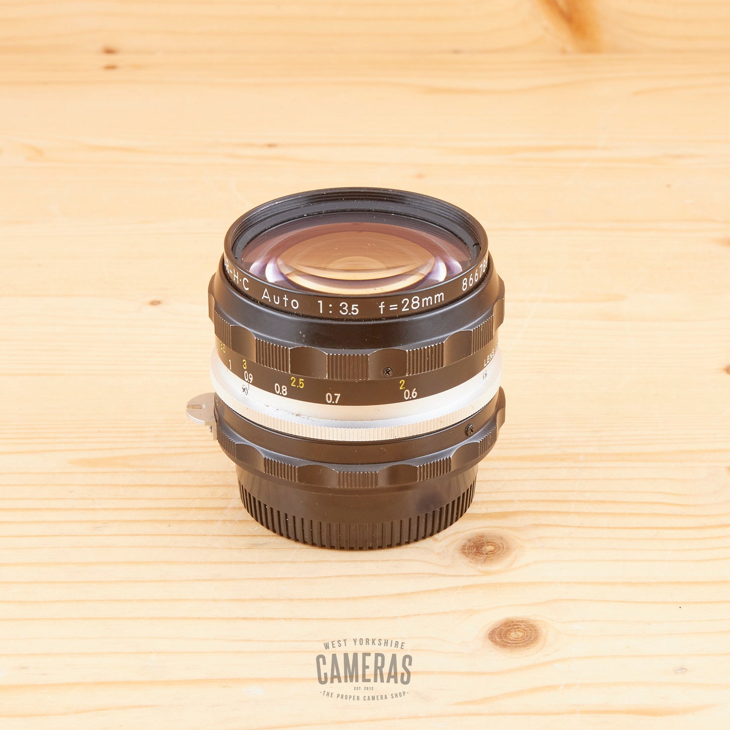 Nikon Non-Ai 28mm f/3.5 'Scalloped' H.C Avg