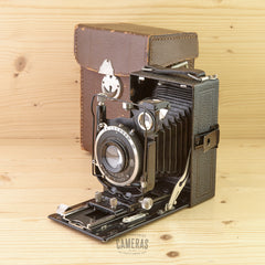 Photo Kullenberg Essen 6x9 Folding Plate Camera Exc in Case