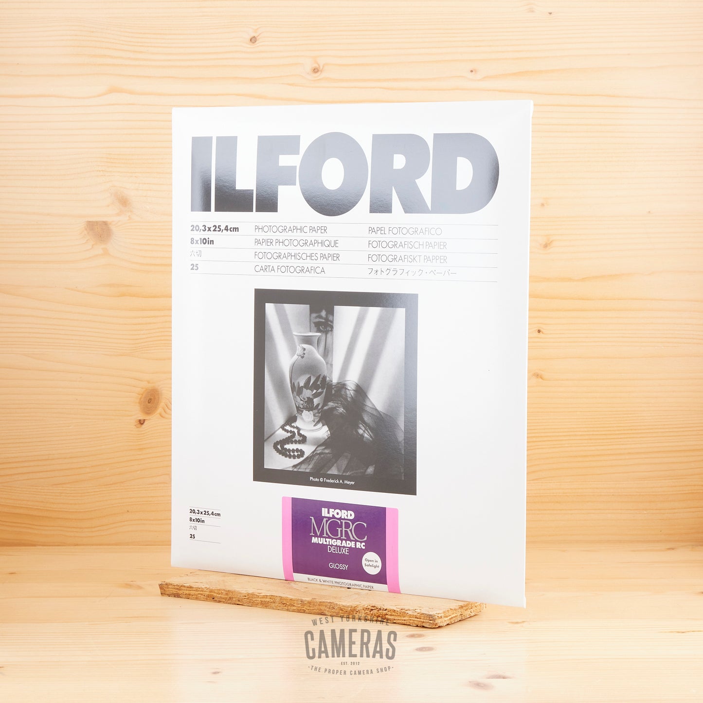 8x10 Ilford MG RC Deluxe Glossy Paper