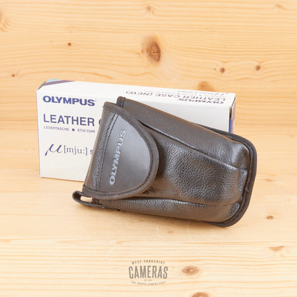 Olympus MJU Series Leather Case Exc Boxed