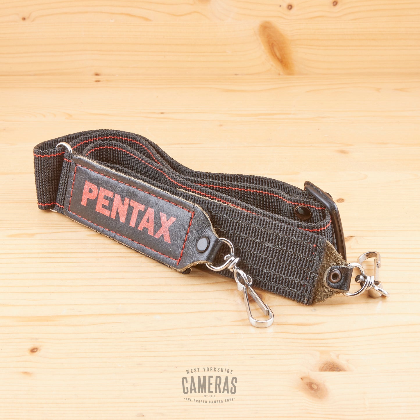 Pentax Black and Red Strap Exc