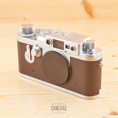 Leica IIIG ELC Body Brown Leatherette Avg