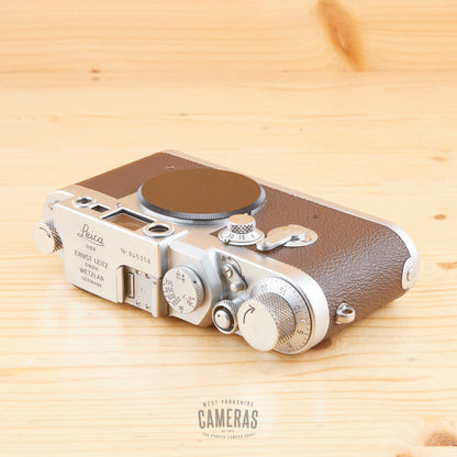 Leica IIIG ELC Body Brown Leatherette Avg