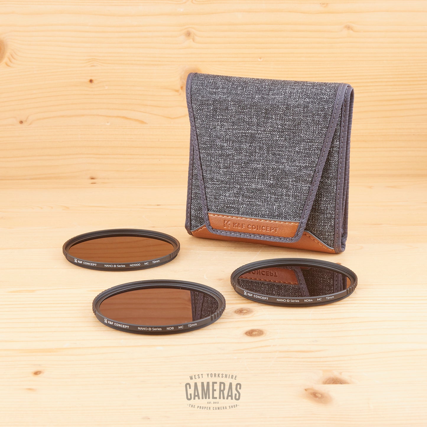 K&F 72mm Concept Nano-D Series ND MC Filter Set w/ Case