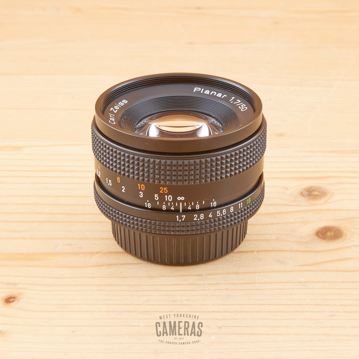 C/Y Fit Zeiss 50mm f/1.7 Planar T* MMJ Exc Boxed