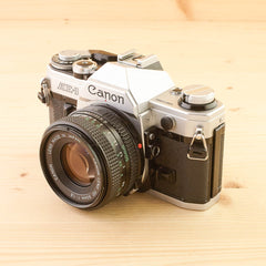 Canon AE-1 w/ 50mm f/1.8 Exc