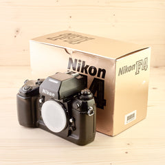 Nikon F4 Body Exc+ Boxed - West Yorkshire Cameras