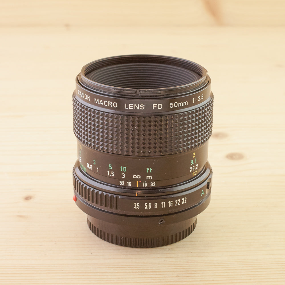 Canon FD 50mm f/3.5 Macro Exc - West Yorkshire Cameras