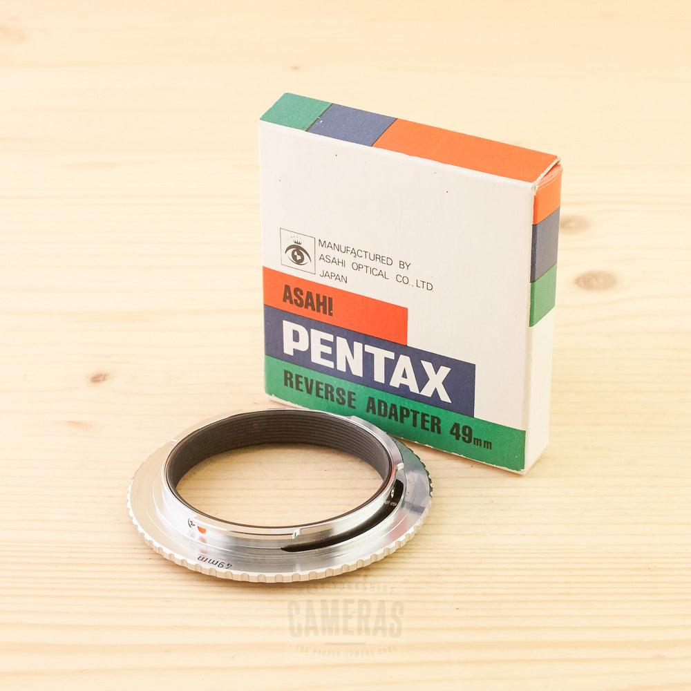 Pentax-M Reverse Adapter 49mm Exc Boxed