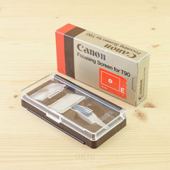 Canon Focusing Screen E for T90 Exc+ Boxed