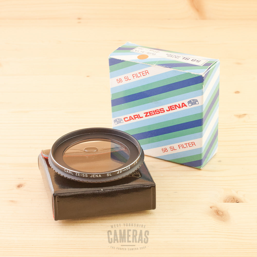 Carl Zeiss Jena 58 SL Filter Exc Boxed