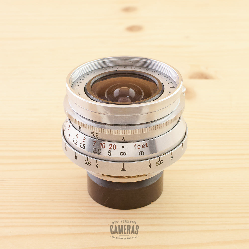 Leica LTM 21mm f/4 Super Angulon Exc+