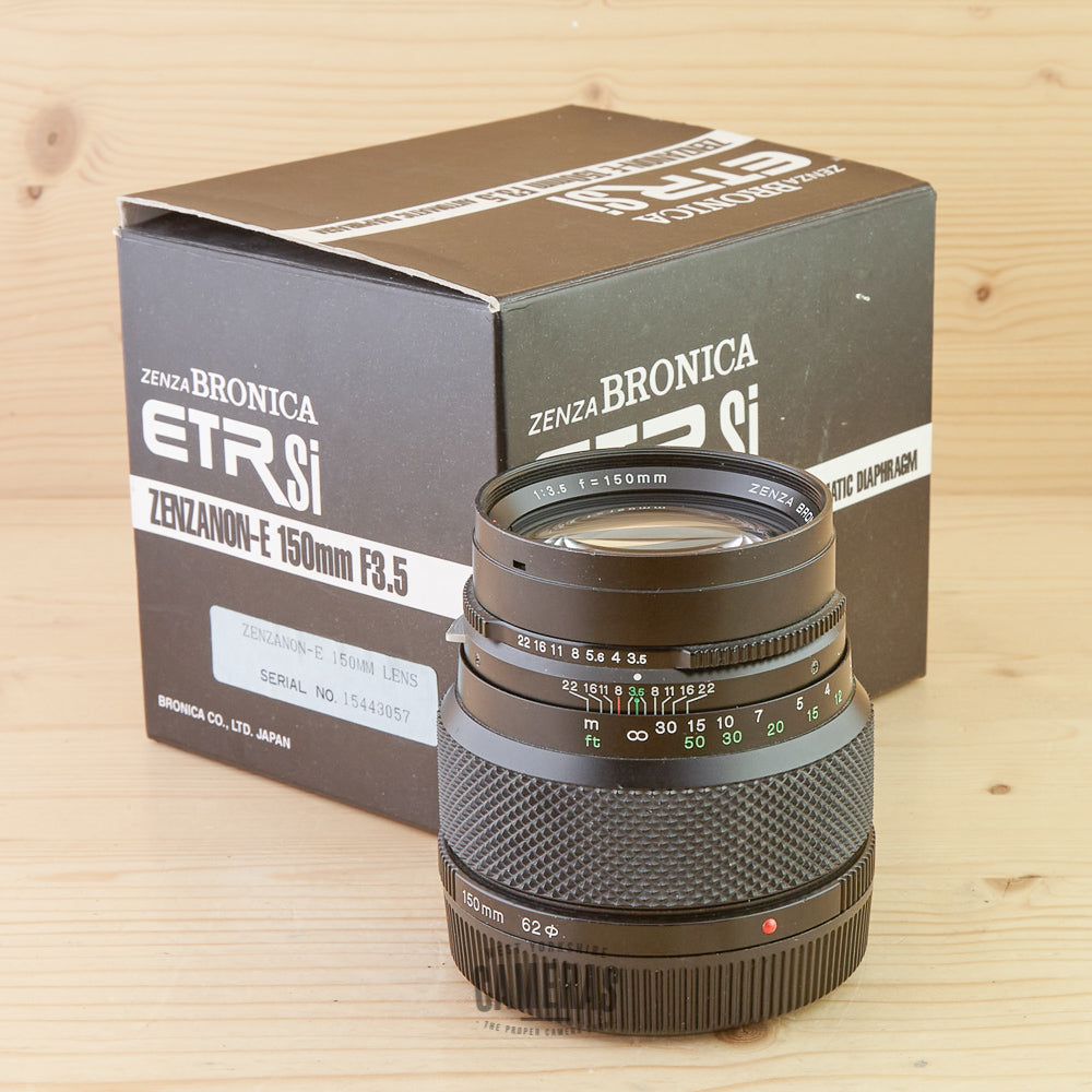 Bronica ETR 150mm f/3.5 Exc Boxed
