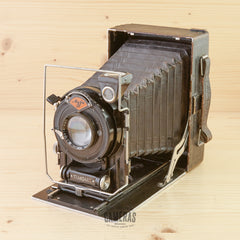 Agfa 标准型号 208 9x12 平板相机带 13.5cm f/4.5 Agfa Doppel Anastigmat Ugly