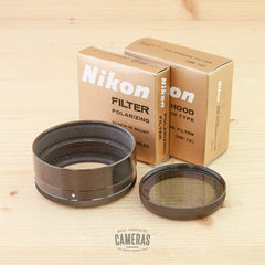 Nikon HN-12 Hood and 52mm Polarising Filter Avg Boxed