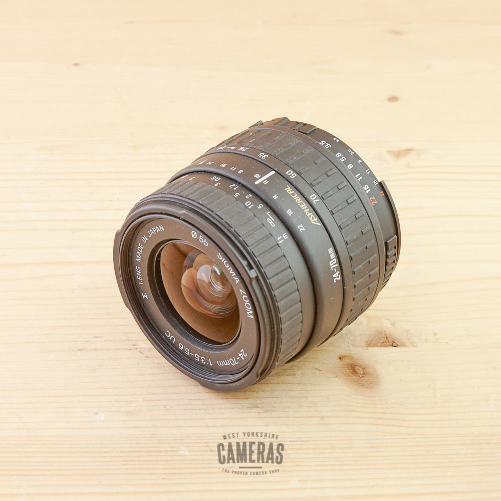 Nikon AF Fit Sigma 24-70mm f/3.5-5.6 Avg Boxed